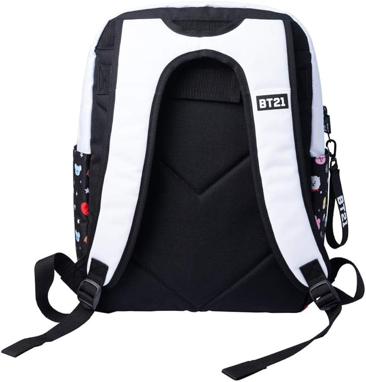 Grupo Erik Unisex Mare0072 BT21 Cool Collection school backpack, Black