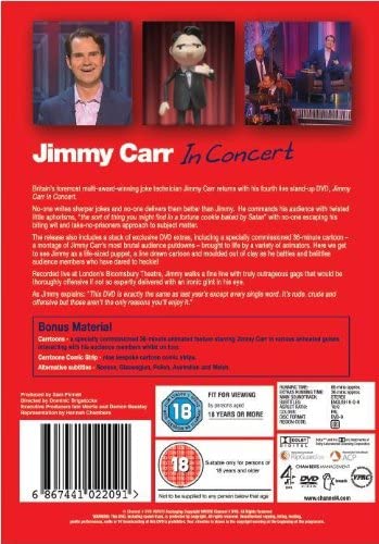Jimmy Carr In Concert [DVD]