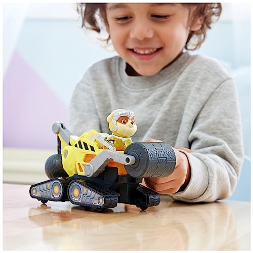 PAW Patrol: The Mighty Movie Rubble's Mighty Movie Bulldozer Toy