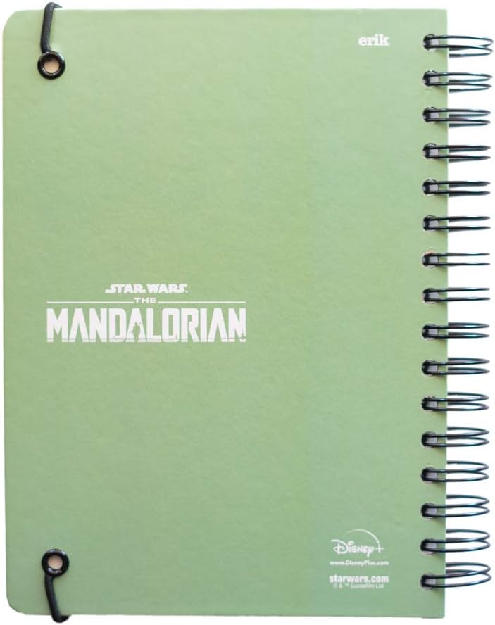Grupo Erik The Mandalorian Star Wars A5 Notebook | Bullet Journal | Notebooks A5