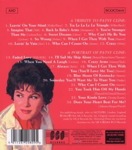 Patsy Cline - Tribute To/Portrait Of [Audio CD]