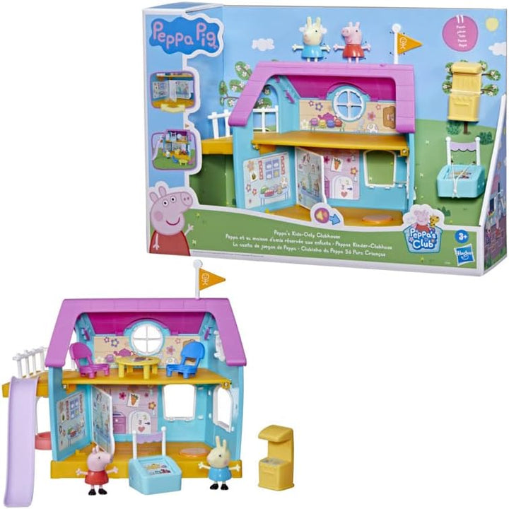 Peppa Pig Peppa’s Club Peppa’s Kids-Only Clubhouse Pre-school Toy; Sound Effects