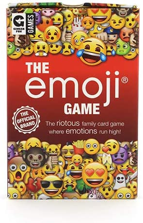 Ginger Fox Official Emoji Card Game For The Family - Collect All The Emoji Cards In This Hilarious Party Game