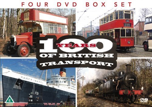 100 Years Of British Transport 4 DVD Gift Set