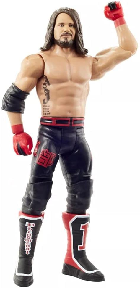 WWE AJ Styles Top Picks Wrestling Action Figure Collectable Articulated Mattel