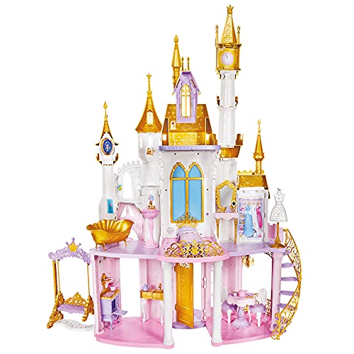 Disney Princess Ultimate Celebration Castle, Doll House with Musical Fireworks L