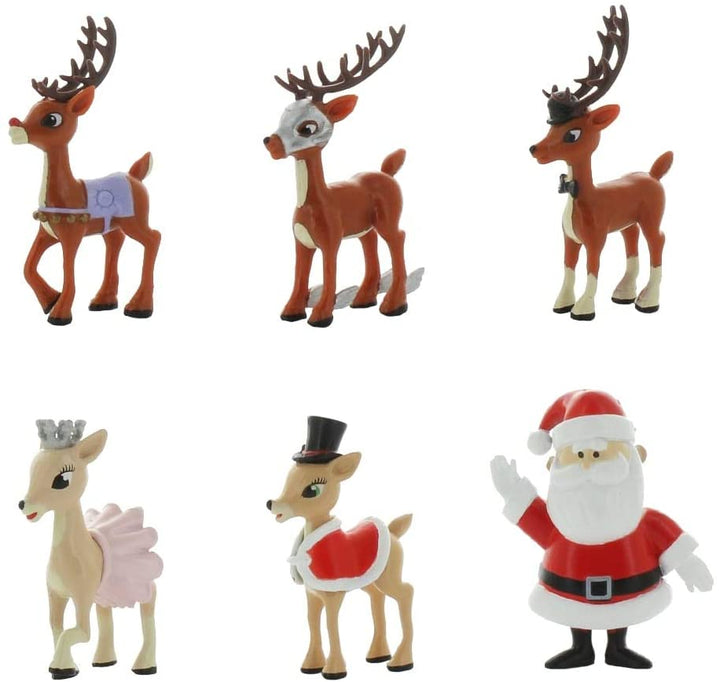 Team Rudolph Rein2 Rudolph The Red-Nosed Reindeer Mini Figure – Series 1.5-5 Pack foil Bags