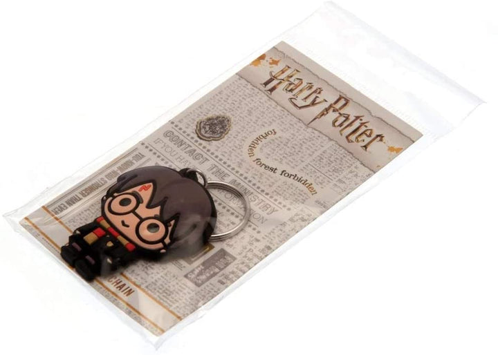 HARRY POTTER Rubber Keyring Harry Potter Chibi - Official Merchandise