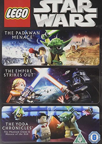 Star Wars Lego - Padawan Menace/The Empire Strikes out/The Yoda Chronicles - Animation [DVD]
