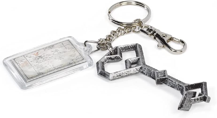 The Noble Collection Thorin's Key Keychain - 7in (17cm) Die Cast Metal Keychain