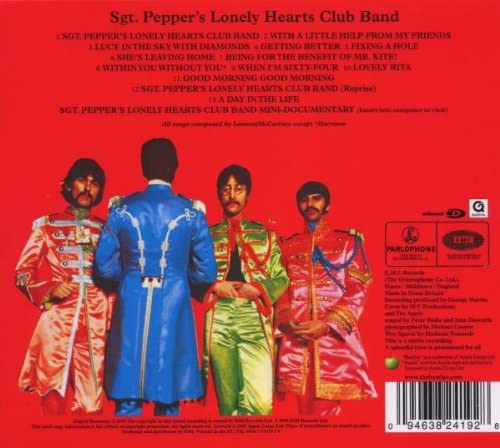 Sgt. Pepper's Lonely Hearts Club Band - The Beatles [Audio CD]