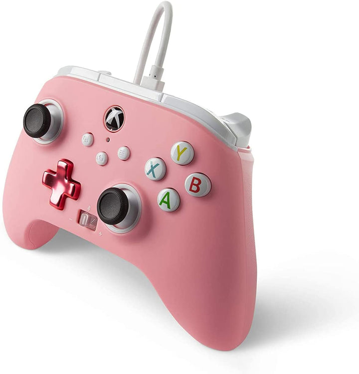 PowerA Enhanced Wired Controller for Xbox - Pink Inline, Gamepad, Wired Video Ga