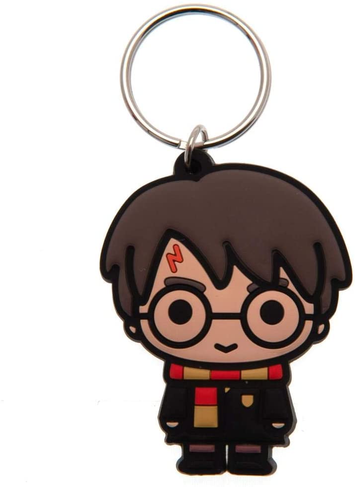 HARRY POTTER Rubber Keyring Harry Potter Chibi - Official Merchandise