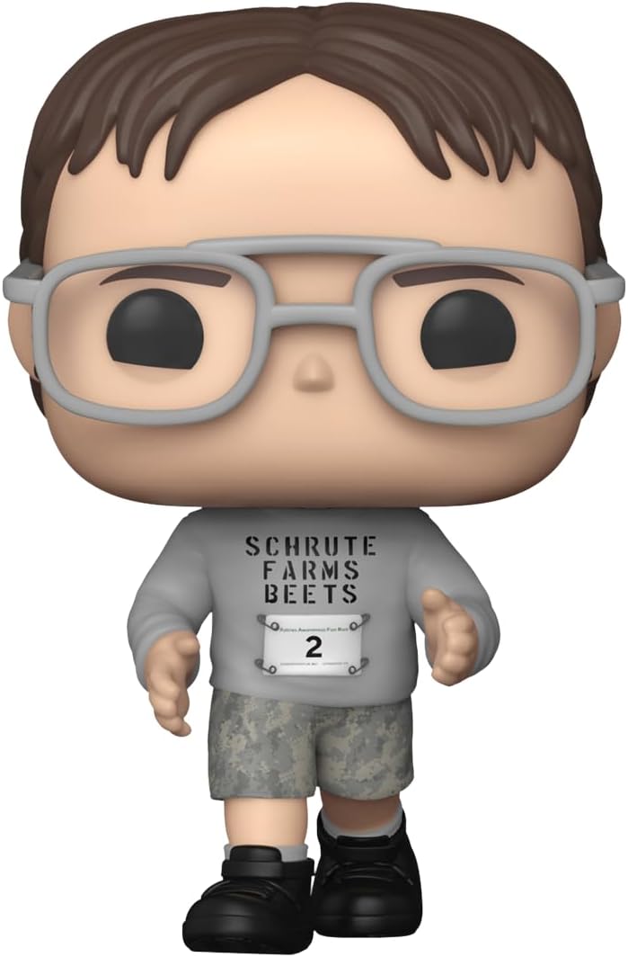 Funko POP! TV: The Office - Fun Run Dwight Schrute - Collectable Vinyl Figure