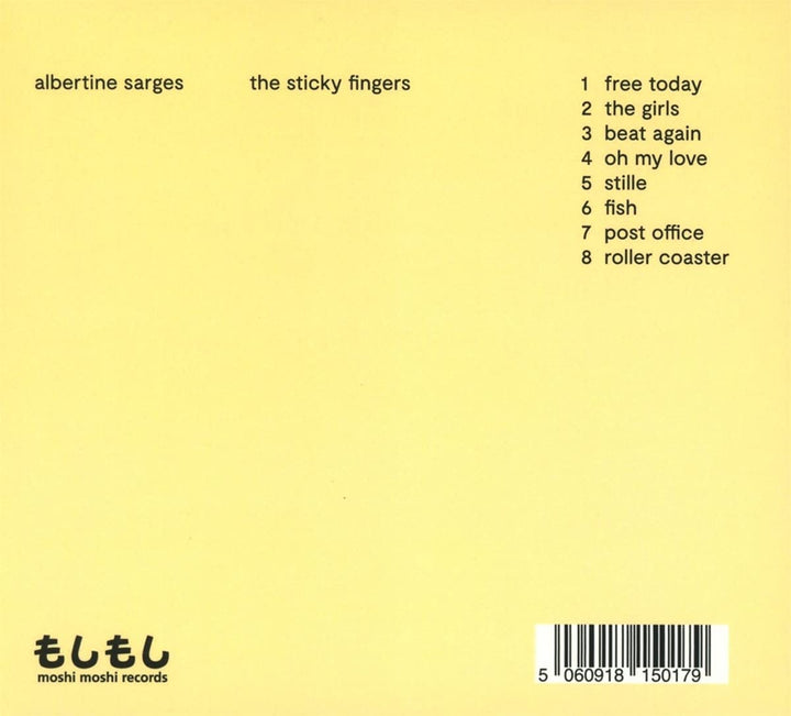 ALBERTINE SARGES - THE STICKY FINGERS [Audio CD]