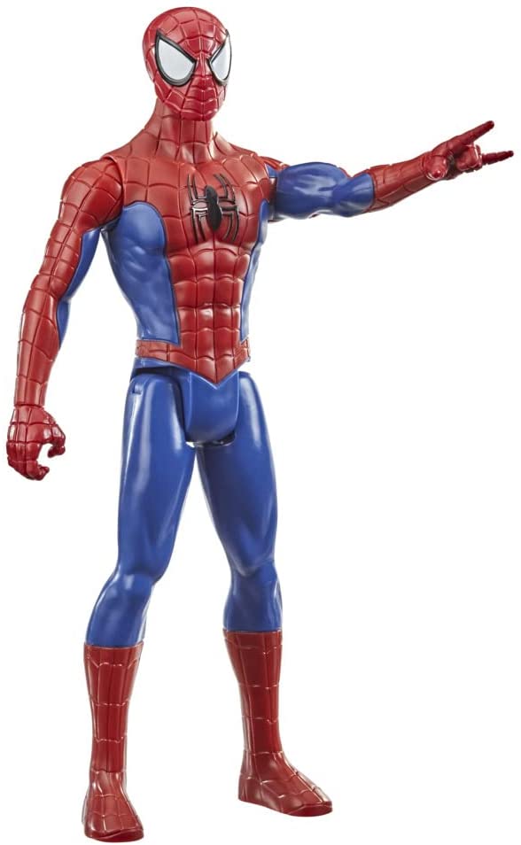 Marvel Spider-Man Titan Hero Series Spider-Man Action Figure, 12-Inch-Scale Super Hero Action Figure Toy, For Kids Ages 4 And Up