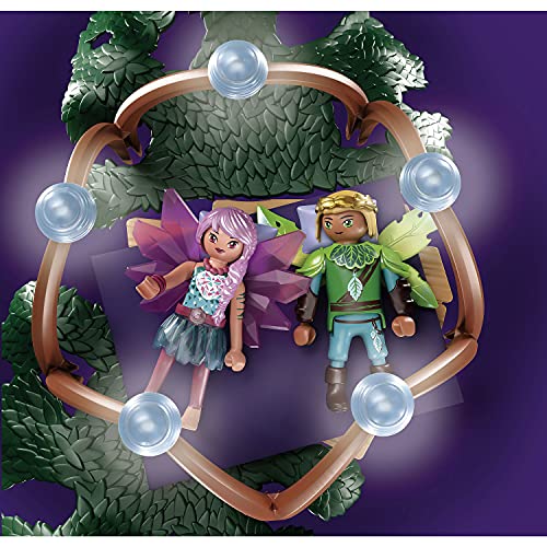 PLAYMOBIL Adventures of Ayuma Tree of Wisdom 70801 - 67-Piece Fairy Playset for Ages 7+ 3