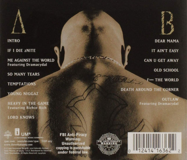 Me Against The Worldexplicit_lyrics - 2Pac [Audio CD]