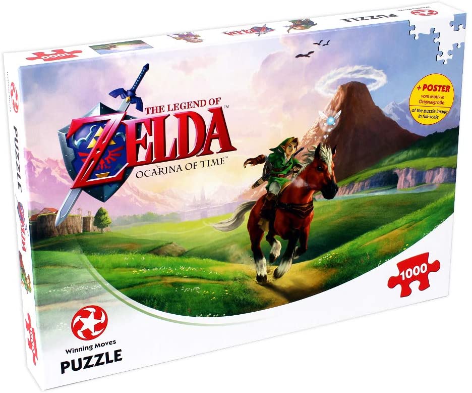 Winning Moves The Legend of Zelda Ocarina of Time 1000-piece Jigsaw Puzzle