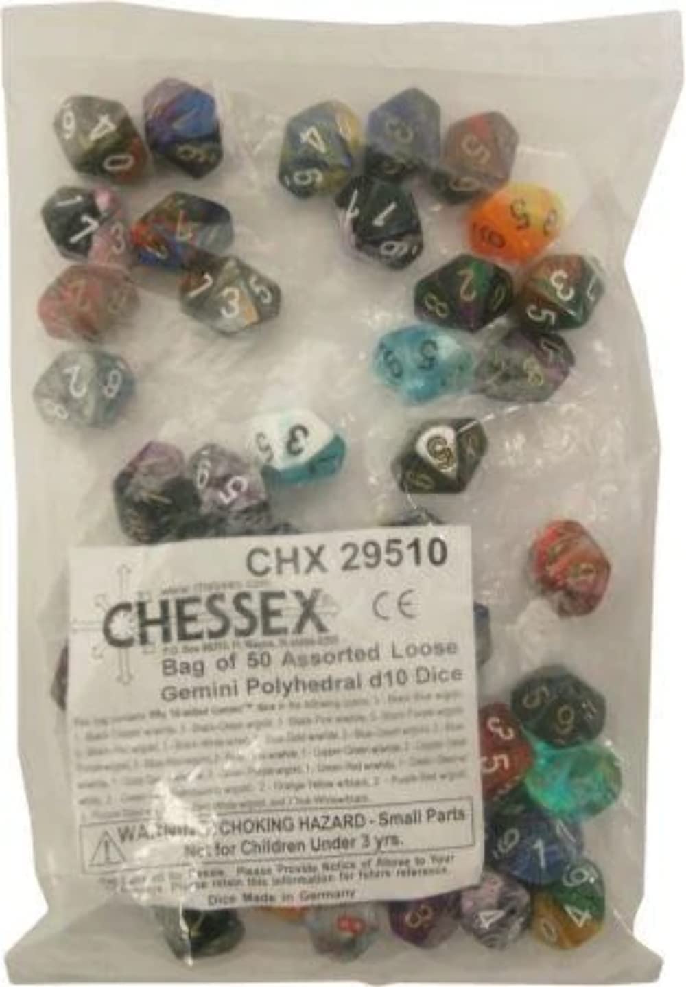 Chessex 29510 accessories