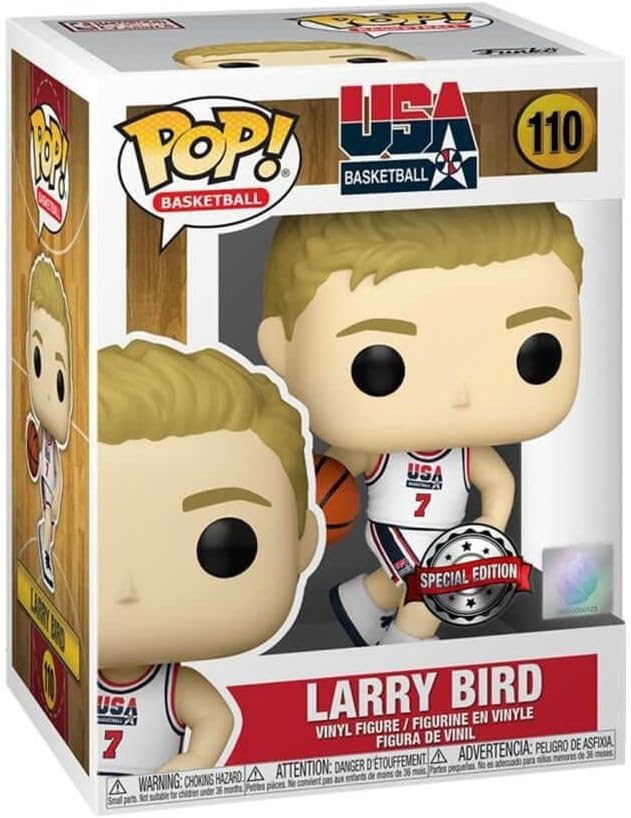 Basketball '92 Team USA 110 Larry Bird Special Edition Funko Pop! Vinyl