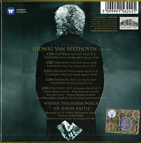 Beethoven: Complete Symphonies [Audio CD]