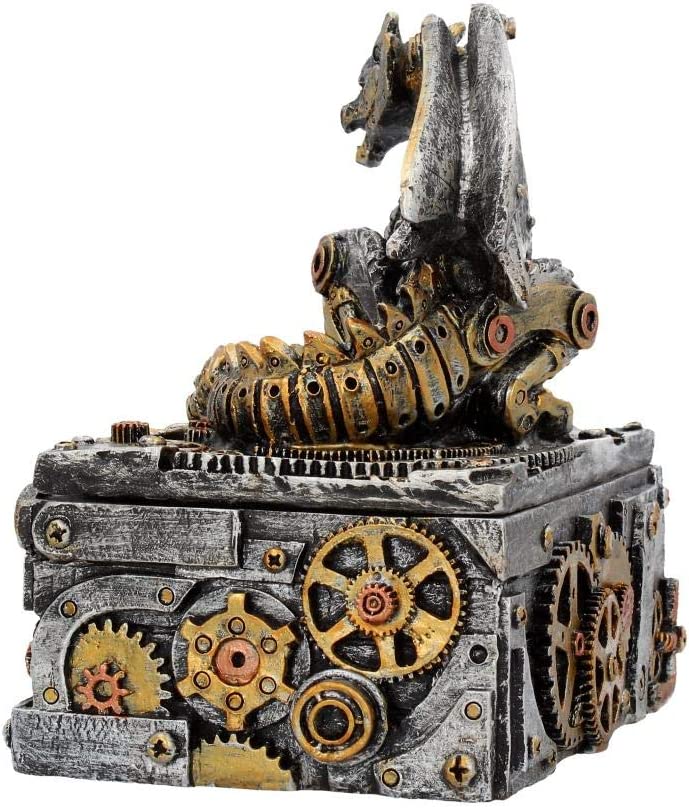 Nemesis Now Secrets of the Machine - Mechanical Dragon Steampunk Box 5