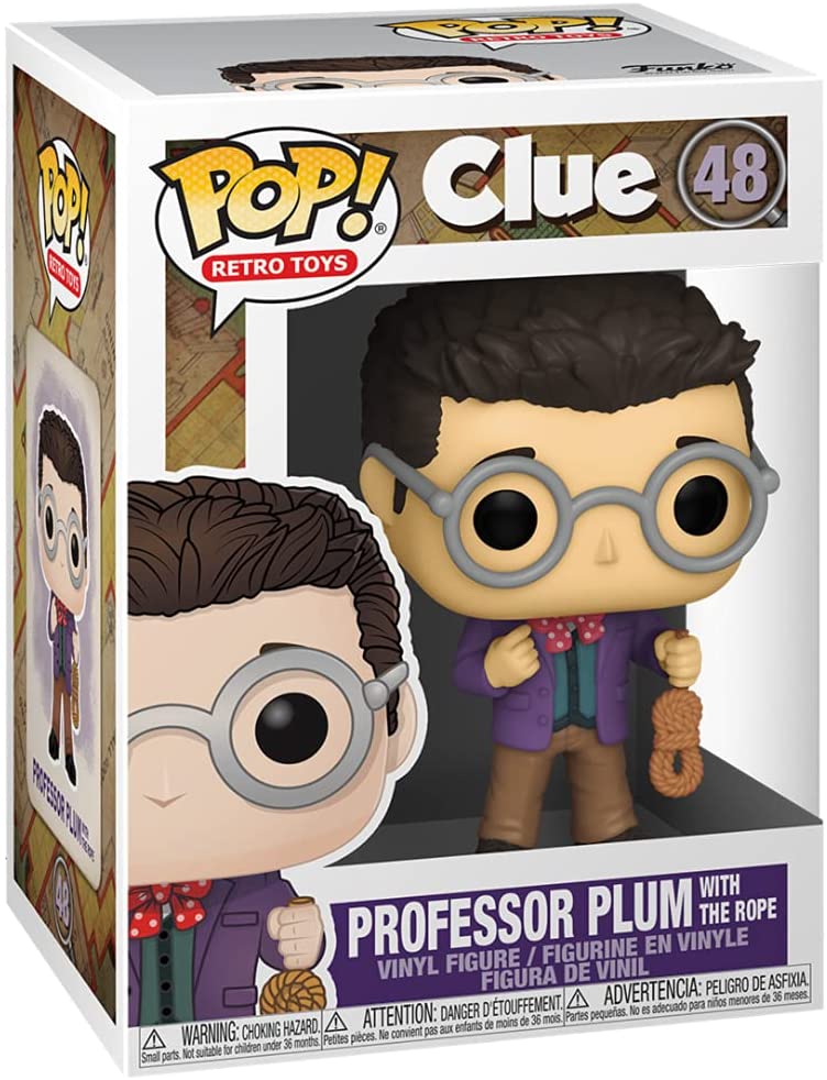 Clue Professor Plum Funko 51450 Pop! Vinyl #48