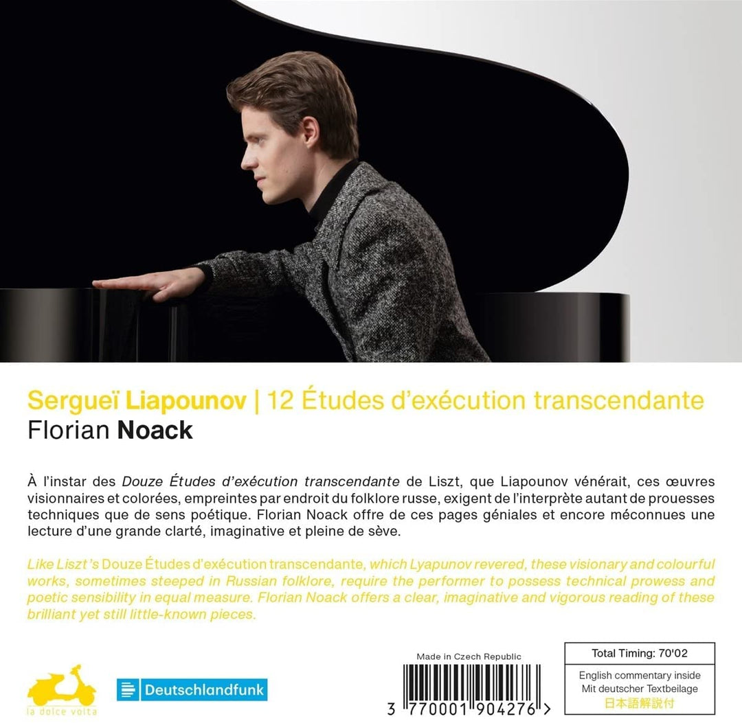 Noack, Florian - Lyapunov: 12 Études D'exécution Transcendante [Audio CD]