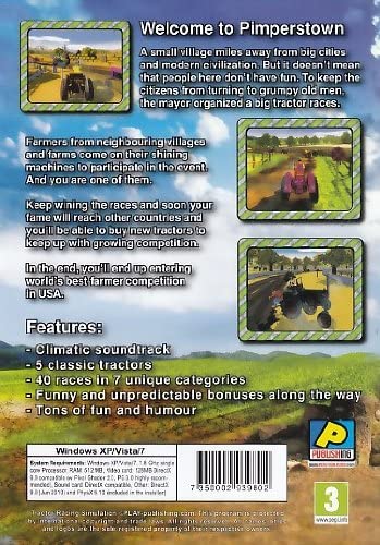 Simulateur de course de tracteur (DVD PC)