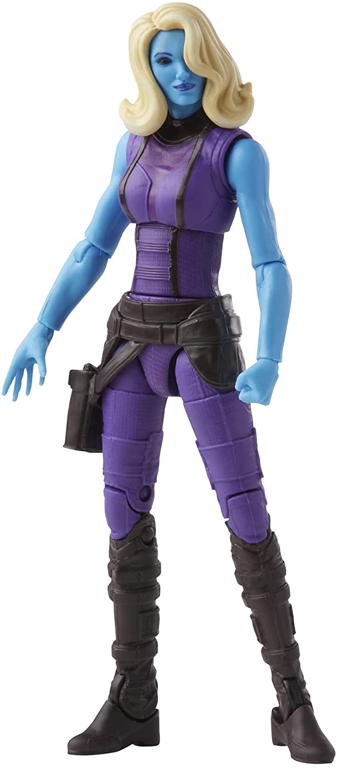 Marvel Legends Series 13 cm Scale Action Figure Toy Heist Nebula, Premium Design, 1 Figure, 1 Accessory, and 2 Build-a-Figure Parts, Multicolor