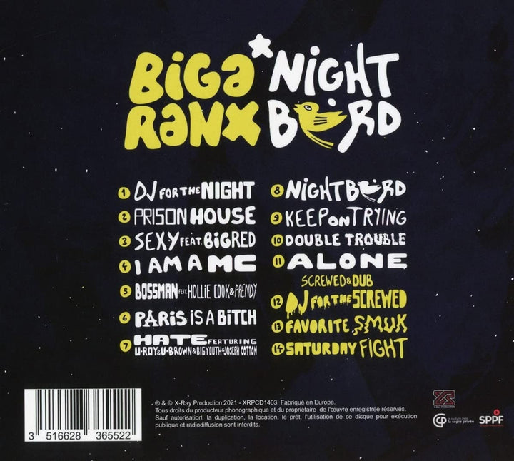 Biga Ranx - Nightbird [Audio CD]