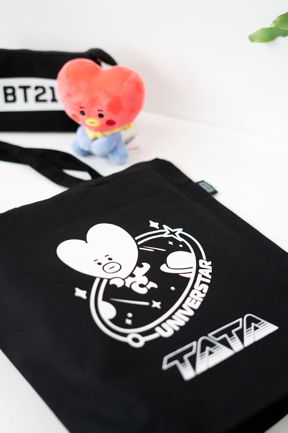 Grupo Erik BT21 Official Merchandise Cotton Tote Bag - Cotton Shopping Bag