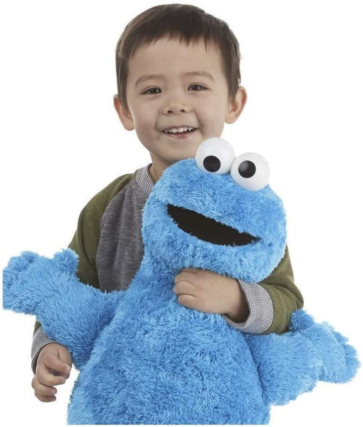Sesame Street Playskool Cookie Monster 20 inch Jumbo Plush B2712 - Yachew