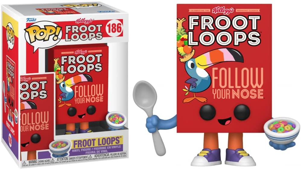 Kelloggs Froot Loops Froot Loops Funko 57770 Pop! Vinyl# 186