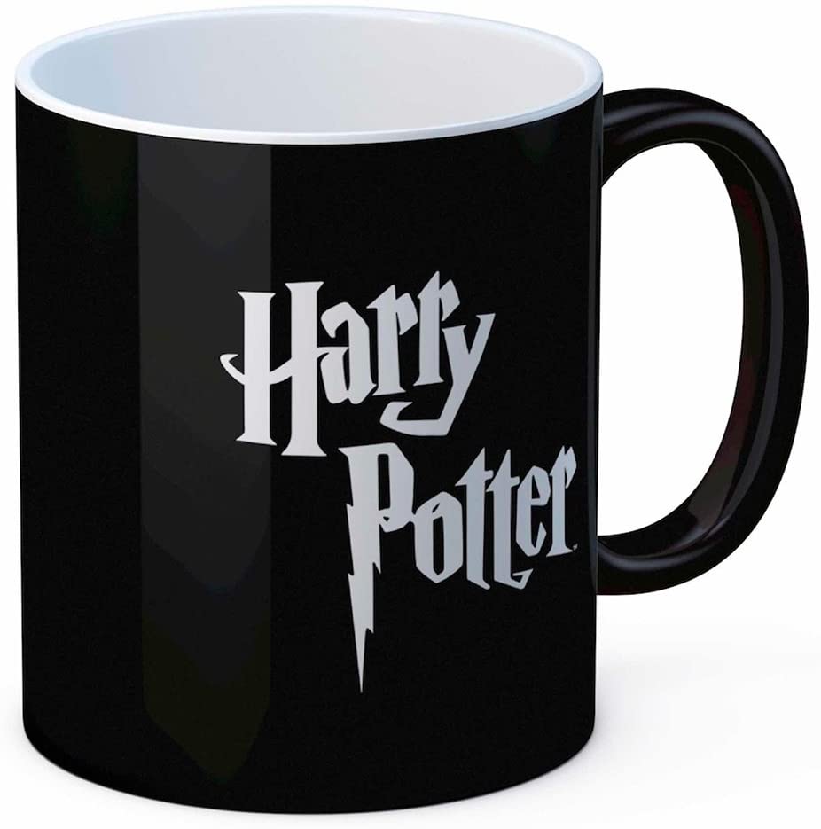 SD Toys Harry Potter Tasse en Céramique, Blanc/Noir, 8 cm