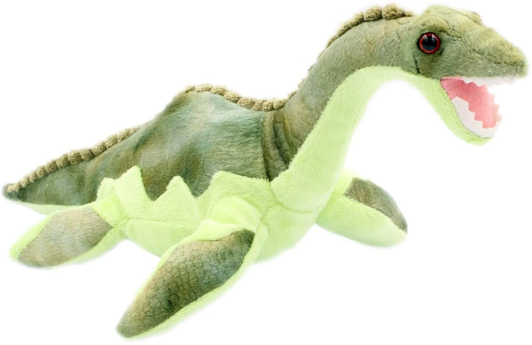 AB Gee 33137A 40,5 cm (16 po) en peluche vert Mosasaurus, 40,5 cm/16 po