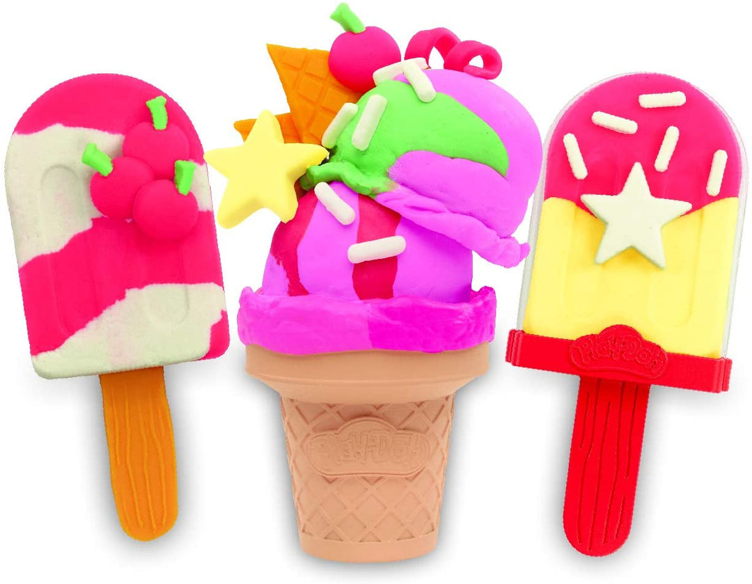 Play-Doh Ice Pops &#39;n Cones sur le thème du congélateur