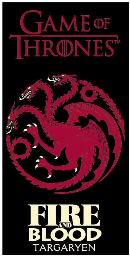 Game Of Thrones Fire and Blood Towel