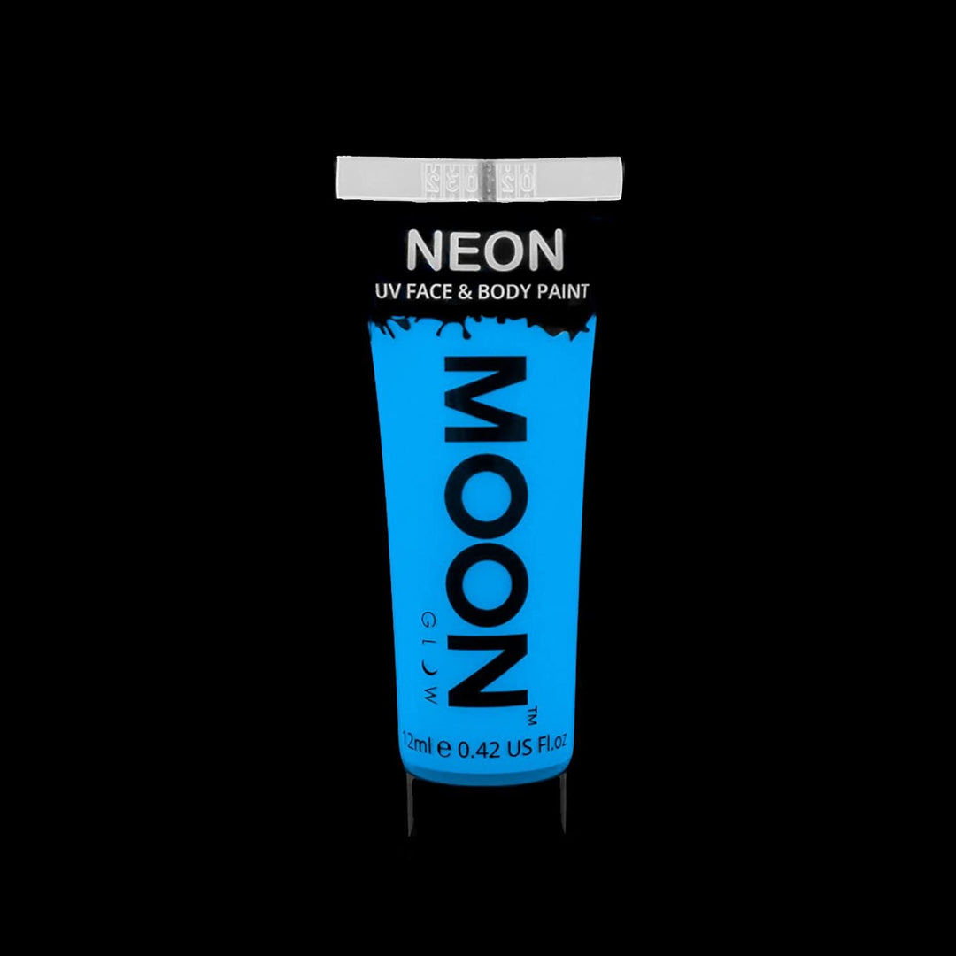 Moon Glow - 12ml Neon UV Face & Body Paint - Pastel Blue