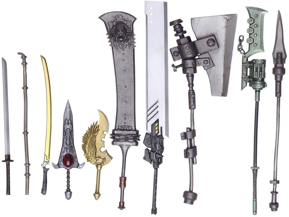 Squarenix NieR: Automata BRING ARTS Trading Weapon Collection (10 pieces)