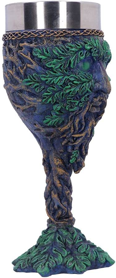 Nemesis Now Tree Spirit Goblet 18.5cm, Green