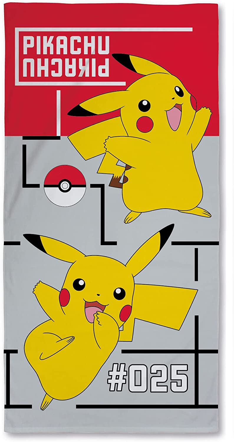 Pokemon Bath Towel 70 x 140 cm 100% Cotton