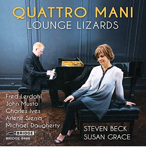 Lounge Lizards - Quattro Mani [Steven Beck; Susan Grace] [Bridge Records:BRIDGE 9486] [Audio CD]