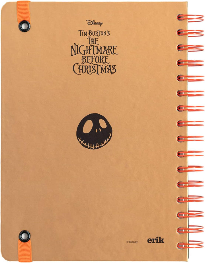 The Nightmare Before Christmas A5 Notebook | Glow In The Dark