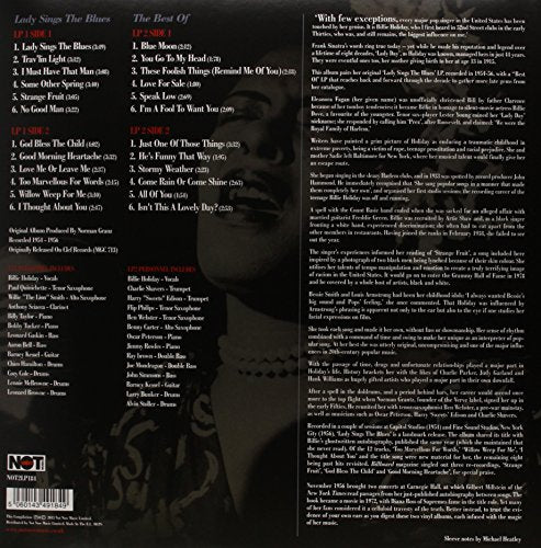 Lady Sings The Blues (180g 2LP Gatefold Set) - Billie Holiday [VINYL]