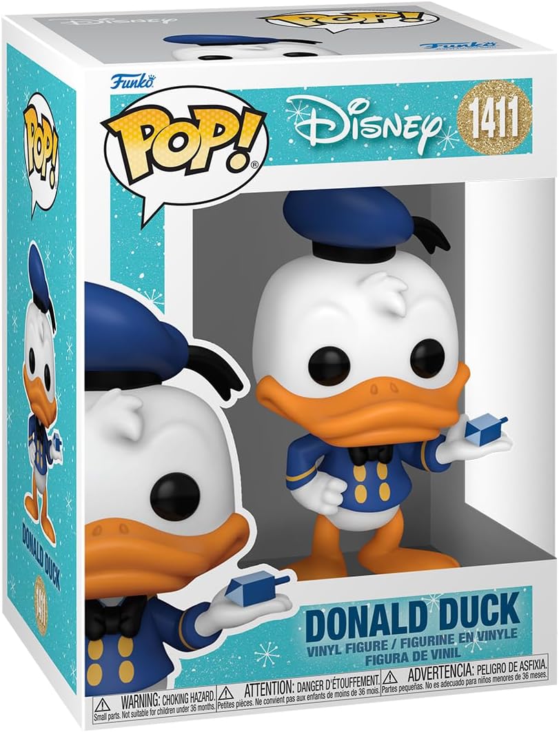 Funko POP! Disney: Holiday - Hanukkah Donald Duck - Collectable Vinyl Figure