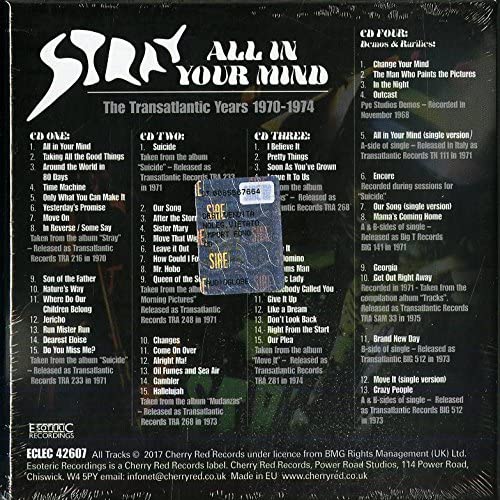 Stray - All In Your Mind: The Transatlantic Years 1970-1974 [Audio CD]