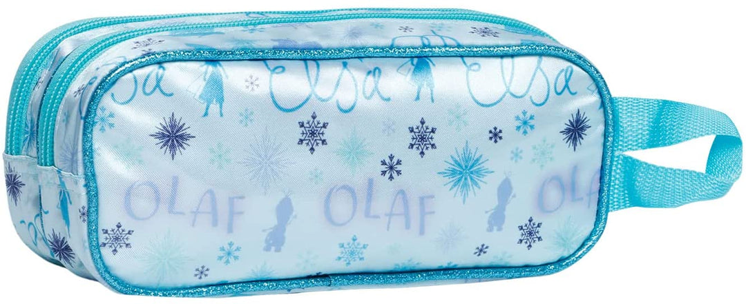 Frozen 2 Better-3D Double Pencil Case, Blue