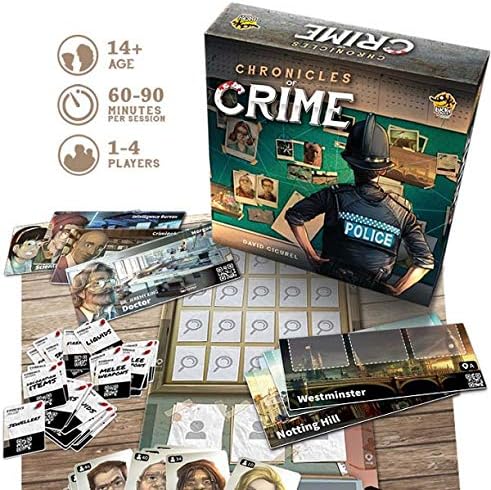 Lucky Duck Games Chronicles of Crime Board Game 5